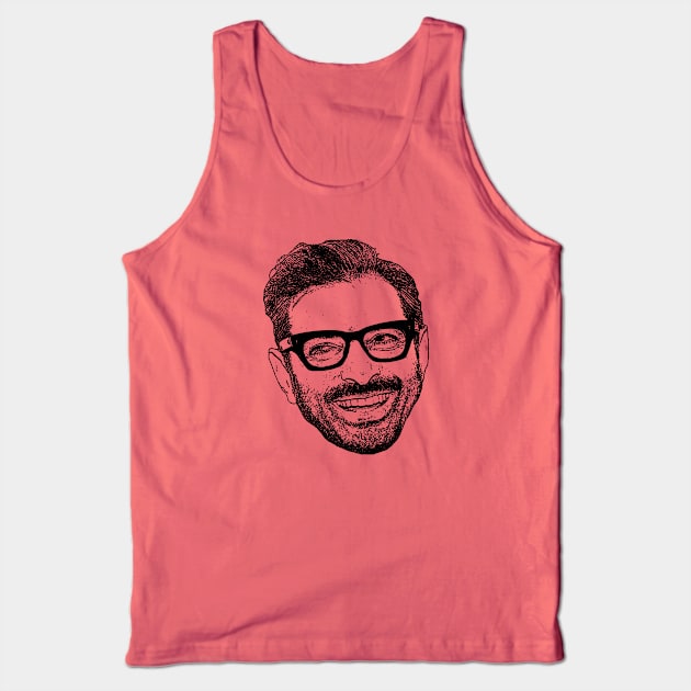 Goldblum (black) Tank Top by BradyRain